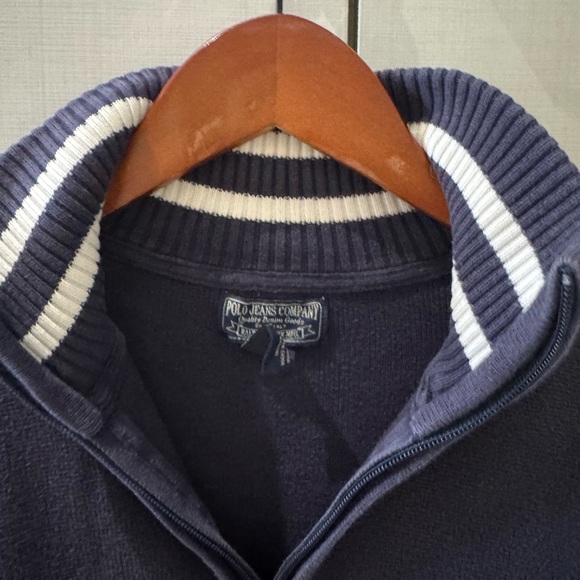 Men’s Polo Jeans Co Ralph Lauren Knit Full Zip Sweater. Size Small. - Picture 4 of 4
